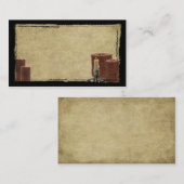 Schmuddelige Kerzen u. eine Verjüngungs-Prim Visitenkarte (Vorne/Hinten)