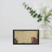 Schmuddelige Kerzen u. eine Verjüngungs-Prim Visitenkarte (Stehend Vorderseite)