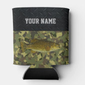 Schmuggelbarsch Name Raubfischerei Camouflage Dosenkühler (Rückseite)