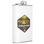 Schmuggler-Notch-Staat Park Vermont Flachmann (Rechts)