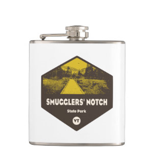 Schmuggler-Notch-Staat Park Vermont Flachmann