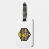 Schmuggler-Notch-Staat Park Vermont Gepäckanhänger (Rückseite vertikal)