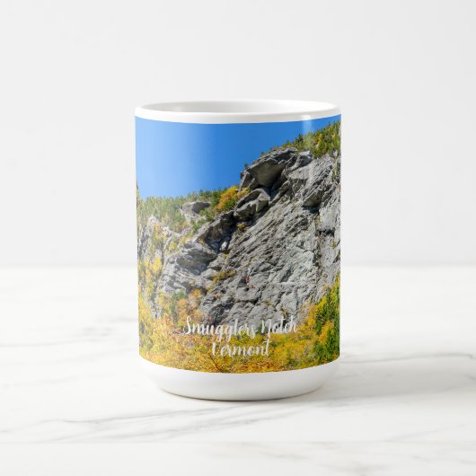 Schmuggler-Pass in Vermont Kaffeetasse (Mittel)