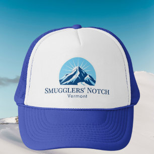 Schmugglerkerbe Vermont Skigebiet Mütze