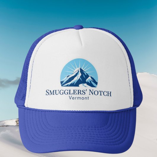 Schmugglerkerbe Vermont Skigebiet Mütze