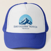 Schmugglerkerbe Vermont Skigebiet Mütze (Vorderseite)