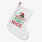 Schmuse- oder Schreck-Weihnachtsfrösche mit Santa- Großer Weihnachtsstrumpf (Vorderansicht (hängend))