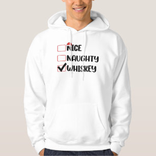 Schmuse Schicki Whisky Santa Weihnachtsliste Hoodie