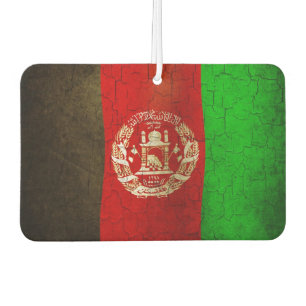Schmutz-Afghanistan-Flagge Autolufterfrischer