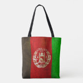 Schmutz-Afghanistan-Flagge Tasche (Rückseite)