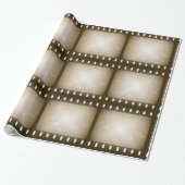 Schmutz-alter verkratzter Film Geschenkpapier (Ungerollt)