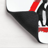 Schmutz-ältere Menschen Zeichen- Mousepad (Ecke)