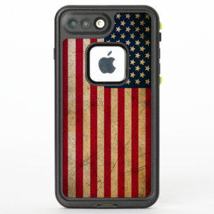 Schmutz-amerikanische Flagge USA