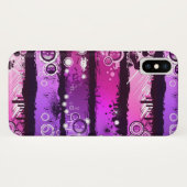 Schmutz-Art-Musik-Fahne 3 Case-Mate iPhone Hülle (Rückseite (Horizontal))