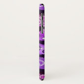 Schmutz-Art-Musik-Fahne 3 Case-Mate iPhone Hülle (Hinten/Links)