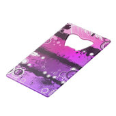 Schmutz-Art-Musik-Fahne 3 Geldbeutel Flaschenöffner (Rückseite Schrägansicht)