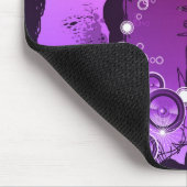 Schmutz-Art-Musik-Fahne 3 Mousepad (Ecke)