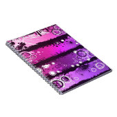 Schmutz-Art-Musik-Fahne 3 Notizblock (Rechte Seite)