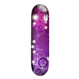 Schmutz-Art-Musik-Fahne 3 Skateboard