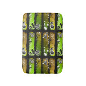 Schmutz-Art-Musik-Fahne Badematte (Vorderseite Vertikal)