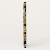 Schmutz-Art-Musik-Fahne Case-Mate iPhone Hülle (Hinten/Links)