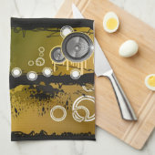 Schmutz-Art-Musik-Fahne Handtuch (Viertel Falte)