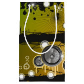 Schmutz-Art-Musik-Fahne Kleine Geschenktüte (Vorderseite)