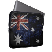 Schmutz-Australien-Flagge 4 Laptopschutzhülle (Vorne Rechts)
