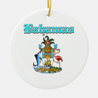 Schmutz-Bahamas-Wappen Entwürfe Keramikornament