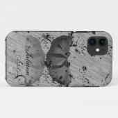 Schmutz-Ballettröckchen auf grauem iPhone 5 Kasten Case-Mate iPhone Hülle (Rückseite (Horizontal))