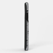 Schmutz-Ballettröckchen auf grauem iPhone 5 Kasten Case-Mate iPhone Hülle (Hinten/Rechts)