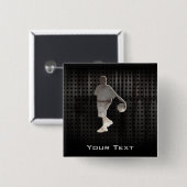 Schmutz-Basketball Button (Vorne & Hinten)