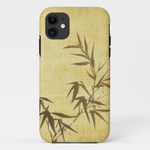 Schmutz befleckter Bambuspapierhintergrund Case-Mate iPhone Hülle