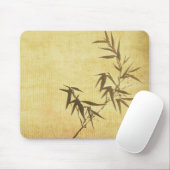 Schmutz befleckter Bambuspapierhintergrund Mousepad (Mit Mouse)