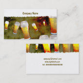 Schmutz-Bier Visitenkarte (Vorne/Hinten)