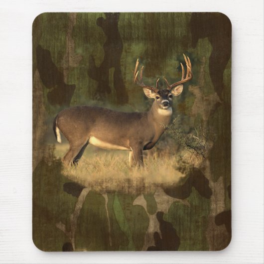 Schmutz-Blick Camoflage Rotwild Mousepad (Vorne)