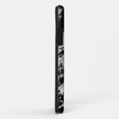 Schmutz Chaos™ Schwarzweiss-Farbe iPhone 5 Kasten Case-Mate iPhone Hülle (Hinten/Rechts)