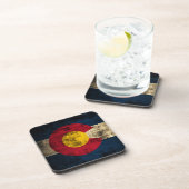 Schmutz-Colorado-Flagge Untersetzer (Rechte Seite)