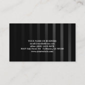 Schmutz-Damast-Visitenkarte 2 mit Seiten versehen Visitenkarte (Rückseite)