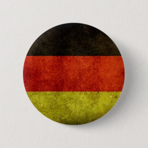 Schmutz-deutscher Flaggen-Knopf Button