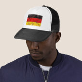 Schmutz-Deutschflagge Truckerkappe (Beispiel)