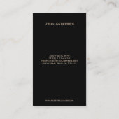 Schmutz DJ-Visitenkarte Visitenkarte (Rückseite)