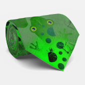 Schmutz-Eidechsen Krawatte (Gerollt)