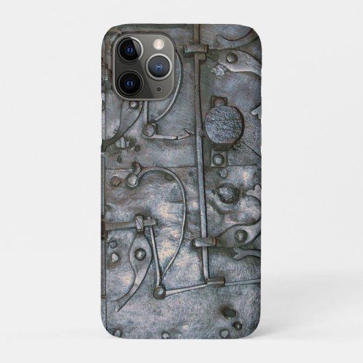 Schmutz-Eisen-Schwermetall Case-Mate iPhone Hülle (Rückseite)