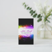 Schmutz-Entwurfs-Visitenkarte Visitenkarte (Stehend Vorderseite)