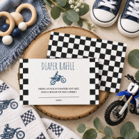 Schmutz Fahrrad Baby Shower Windel-Raffle-Ticket