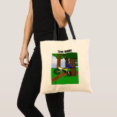 Schmutz-Fahrrad-Baum Hugger Tasche (Vorderseite (Produkt))