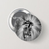 Schmutz-Fahrrad, das durch Schwarzes/Weiß startet Button (Vorne & Hinten)