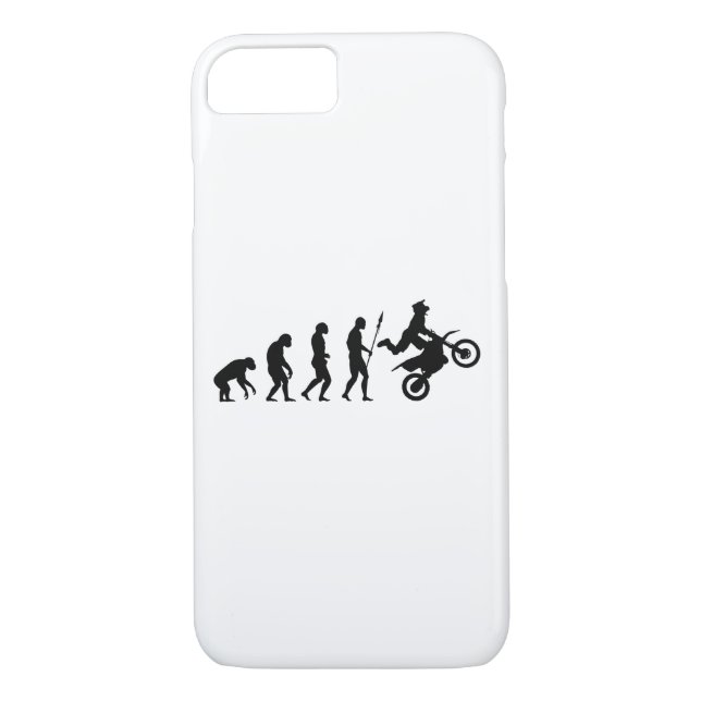 Schmutz-Fahrrad-Evolution Case-Mate iPhone Hülle (Rückseite)