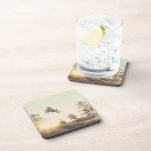 Schmutz-Fahrrad Getränkeuntersetzer (Rechte Seite)